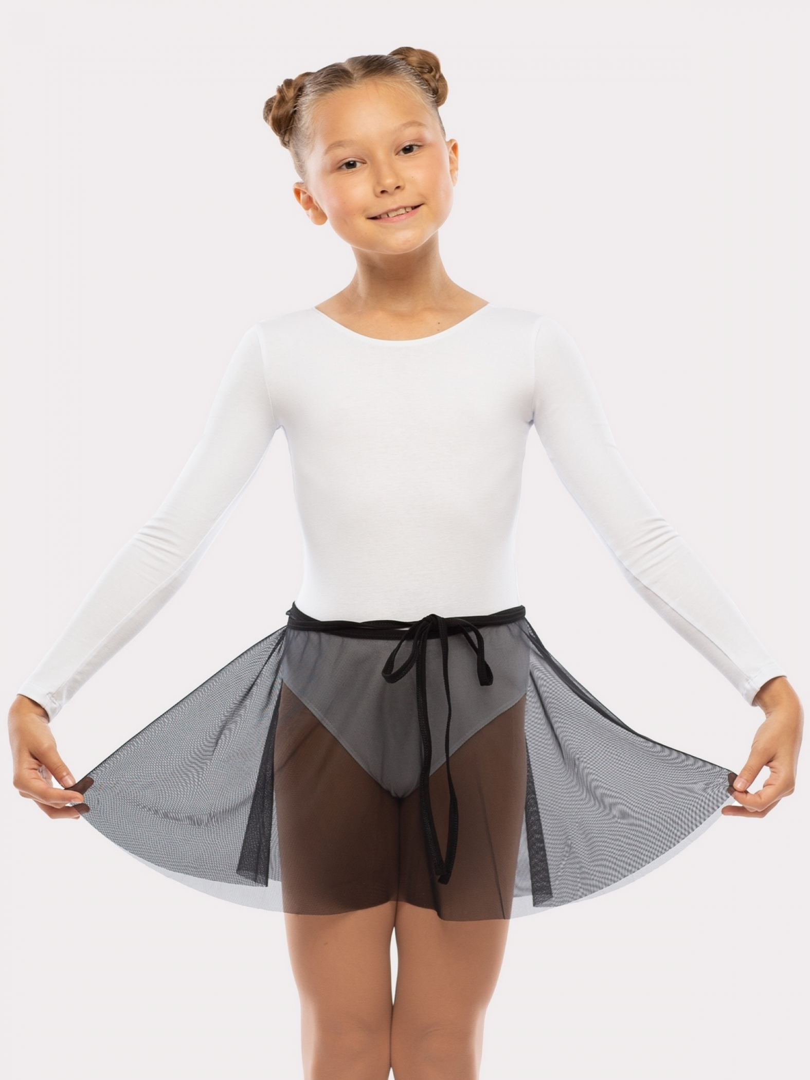 Юбка -сетка на завязках