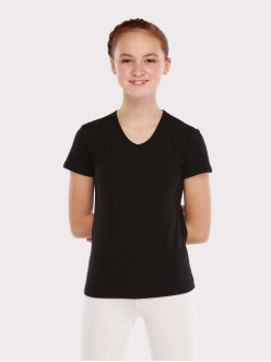 Футболка V образный вырез