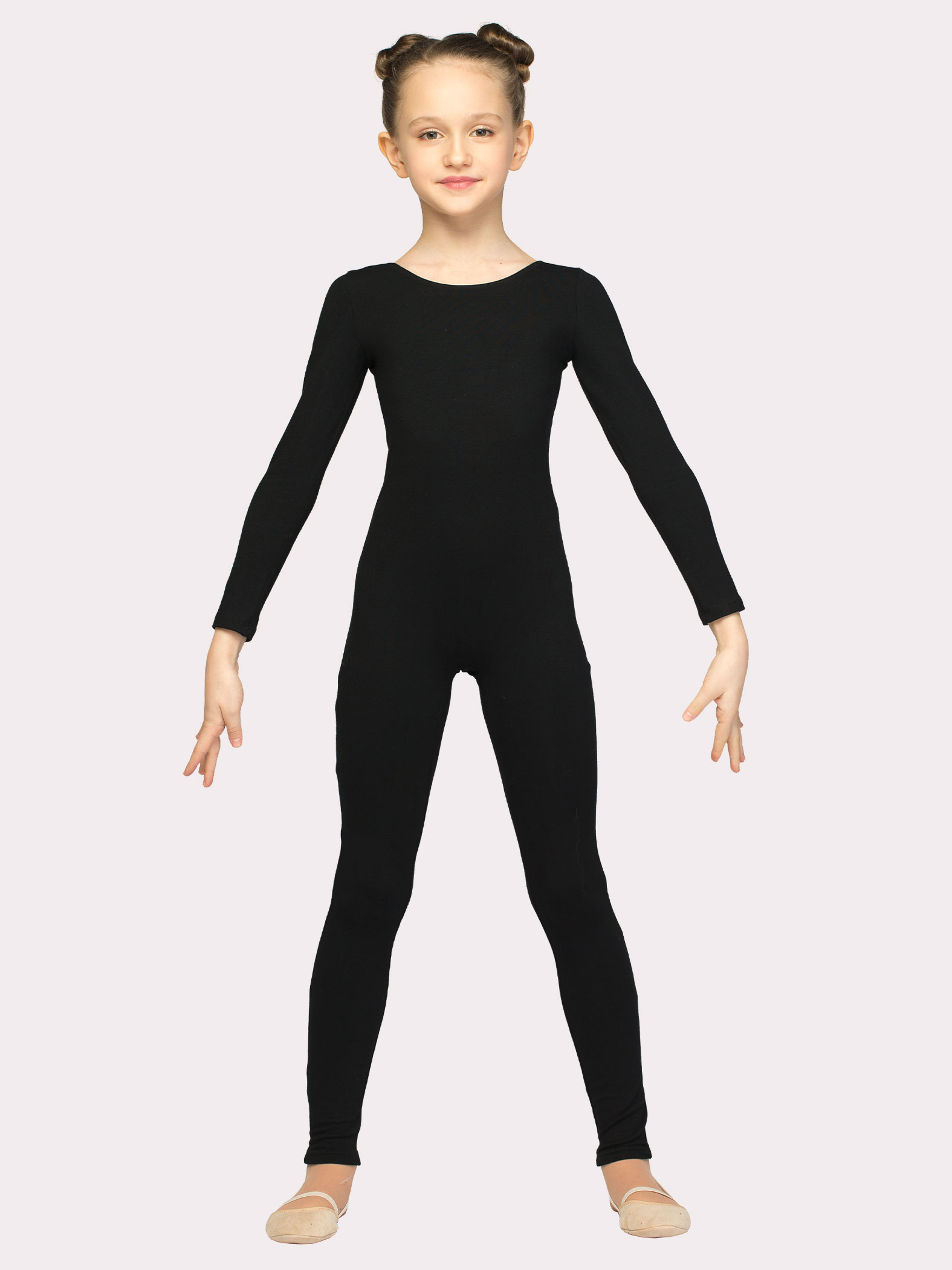 Комбинезон длинный рукав-лосины из хлопка