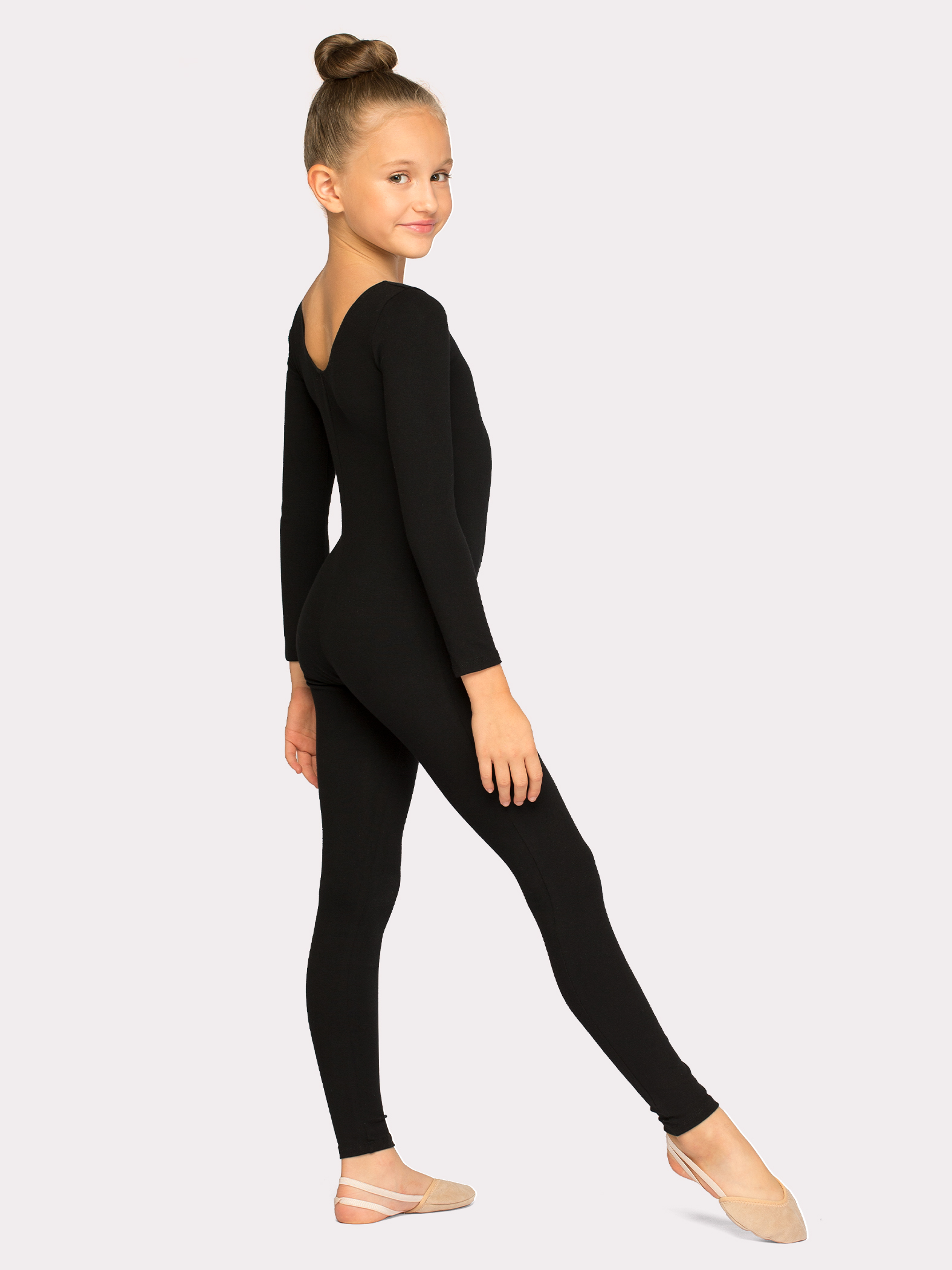 Комбинезон длинный рукав-лосины из хлопка