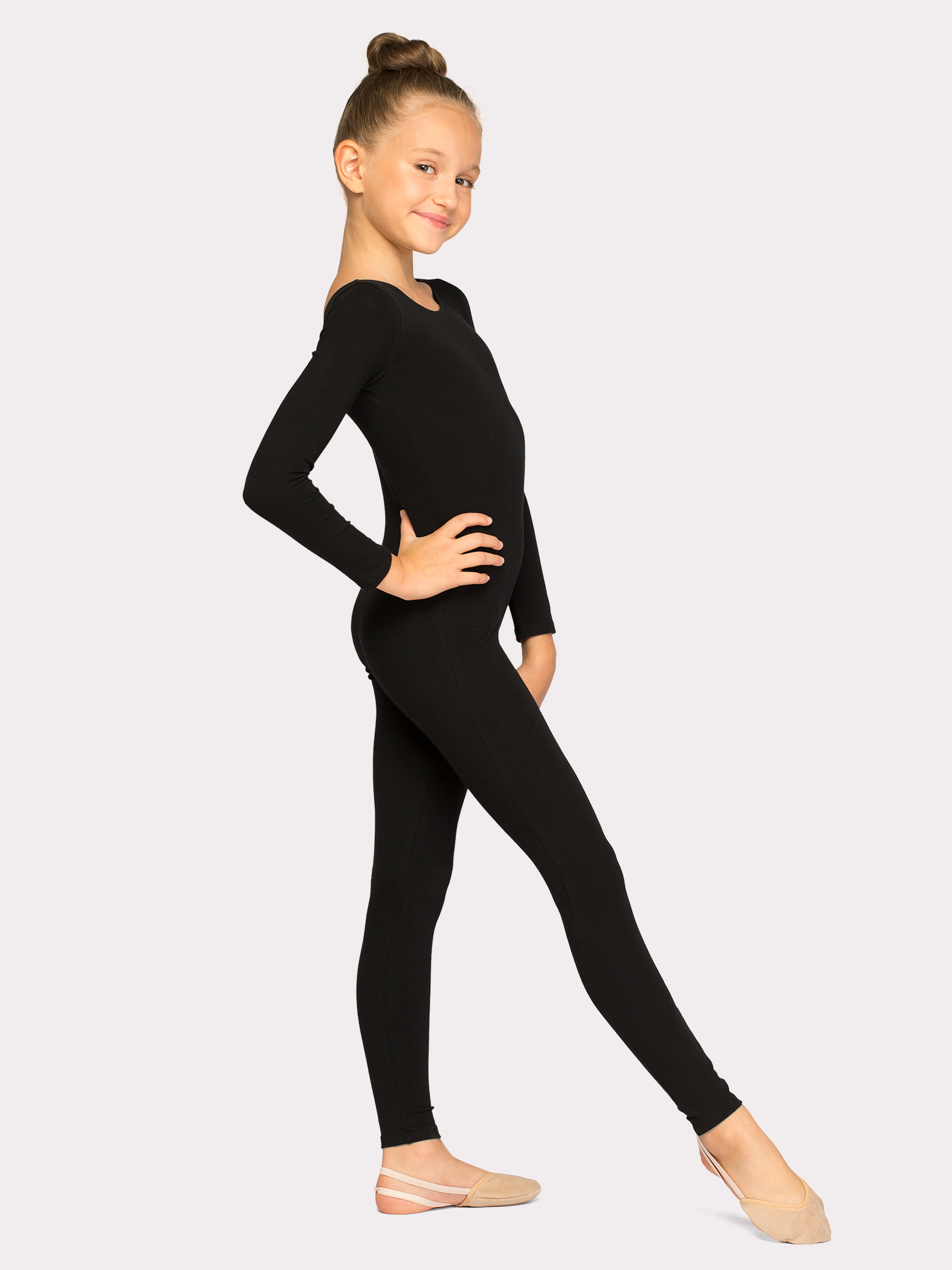 Комбинезон длинный рукав-лосины из хлопка