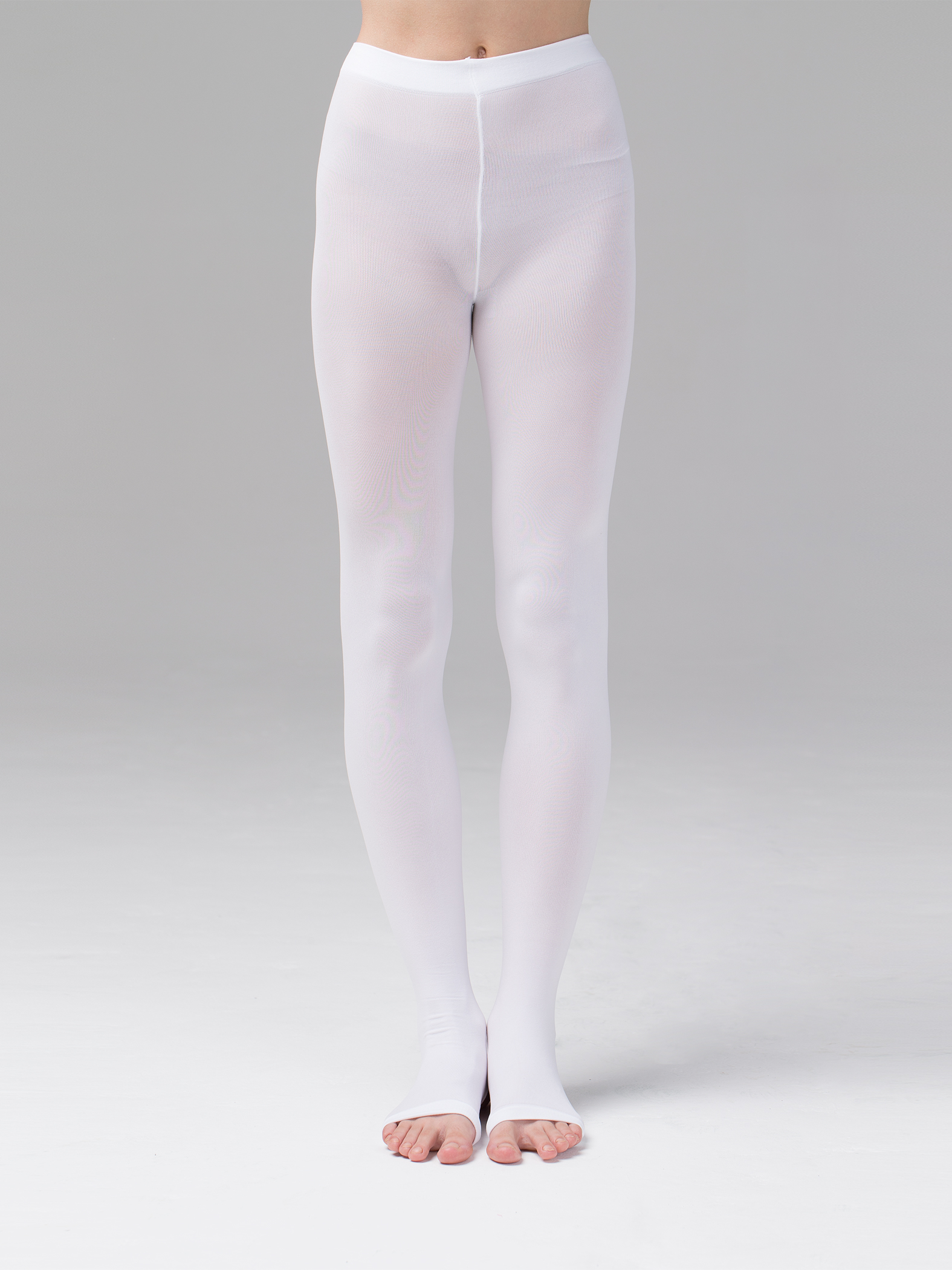 Колготки Aurora с открытыми пальцами и пяткой. Микрофибра 90 den 3D lycra