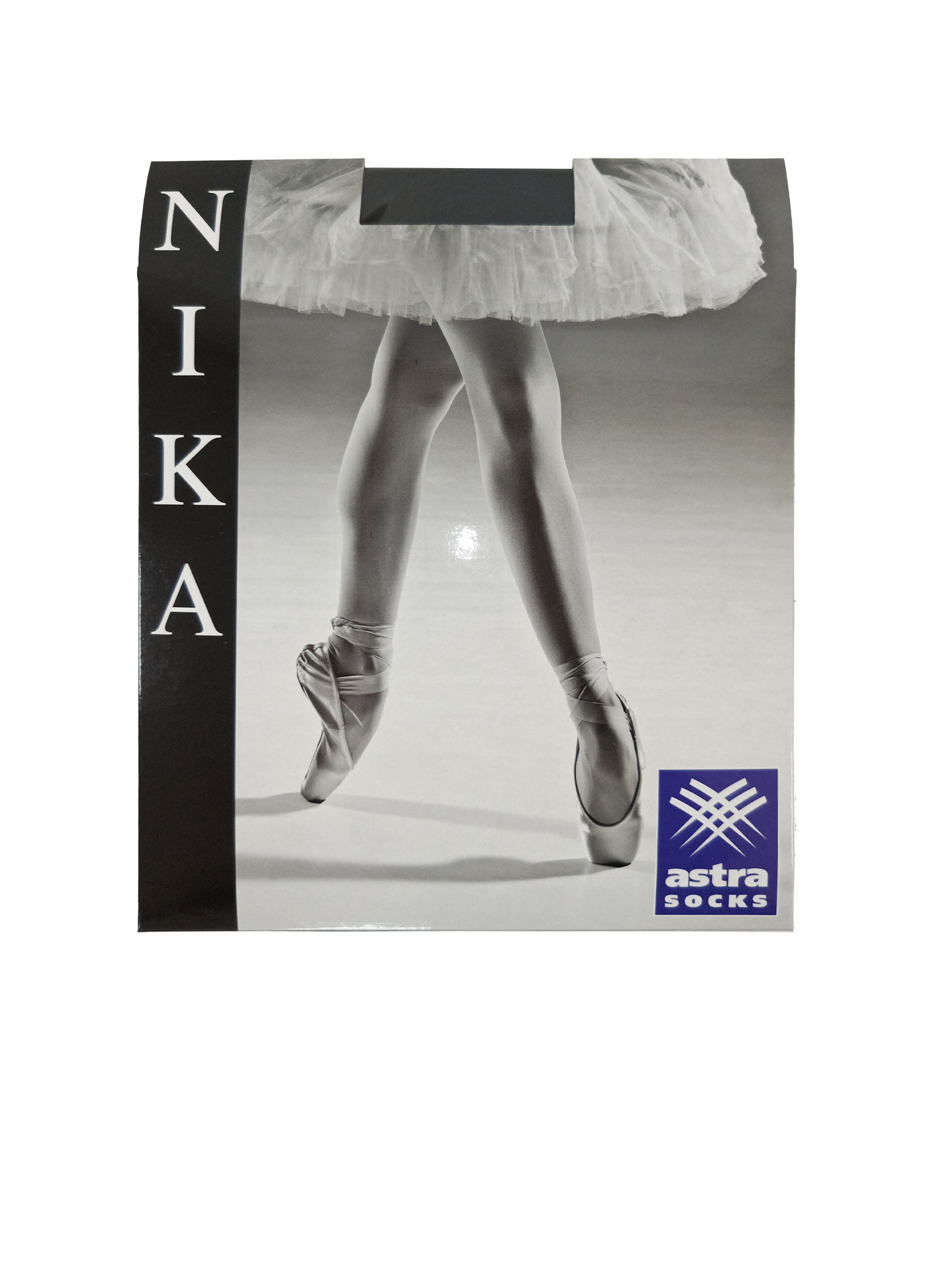 Колготки Nika с открытой стопой. Микрофибра 90 den 3D lycra, Сербия