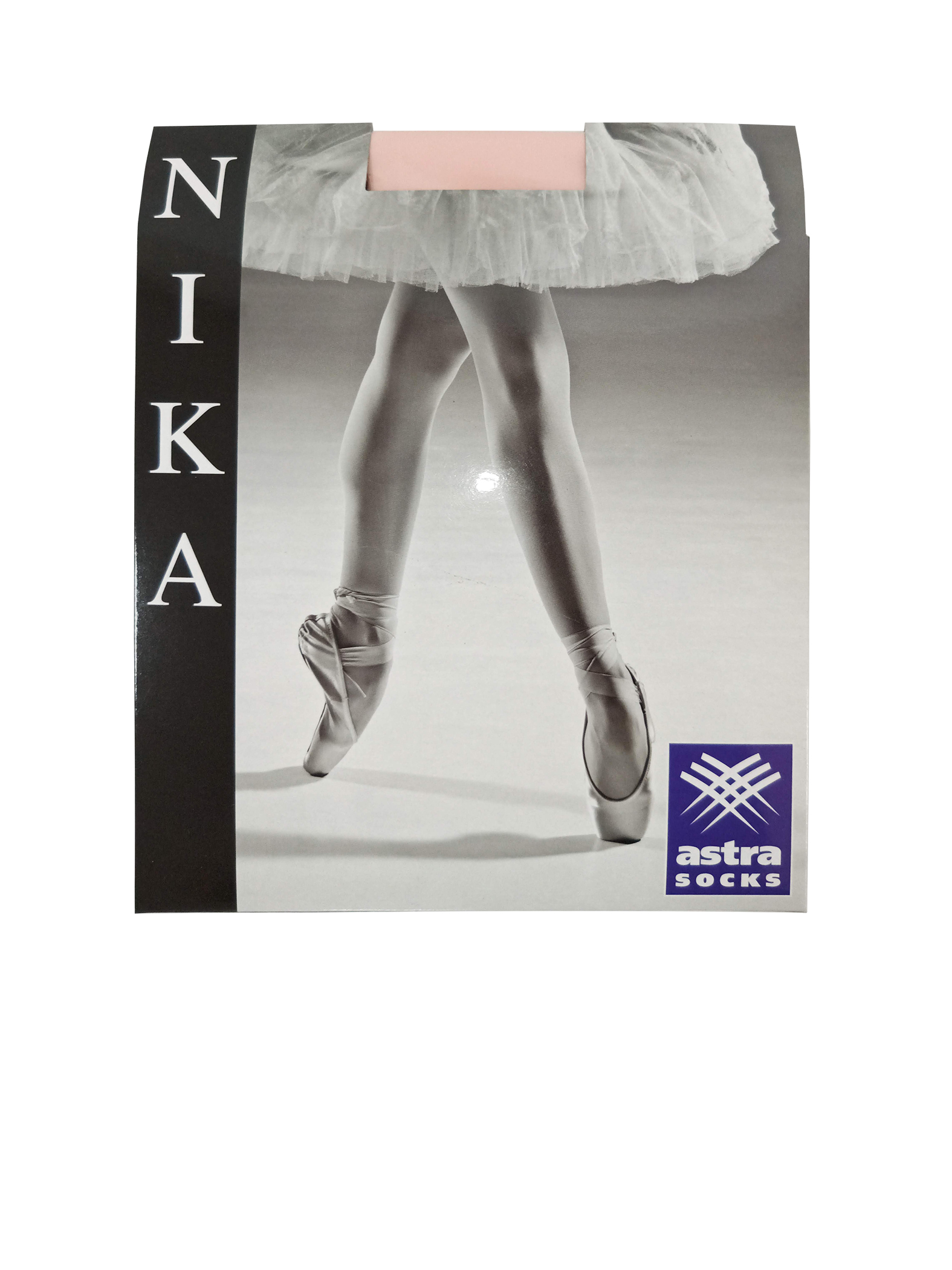 Колготки Nika с открытой стопой. Микрофибра 90 den 3D lycra, Сербия