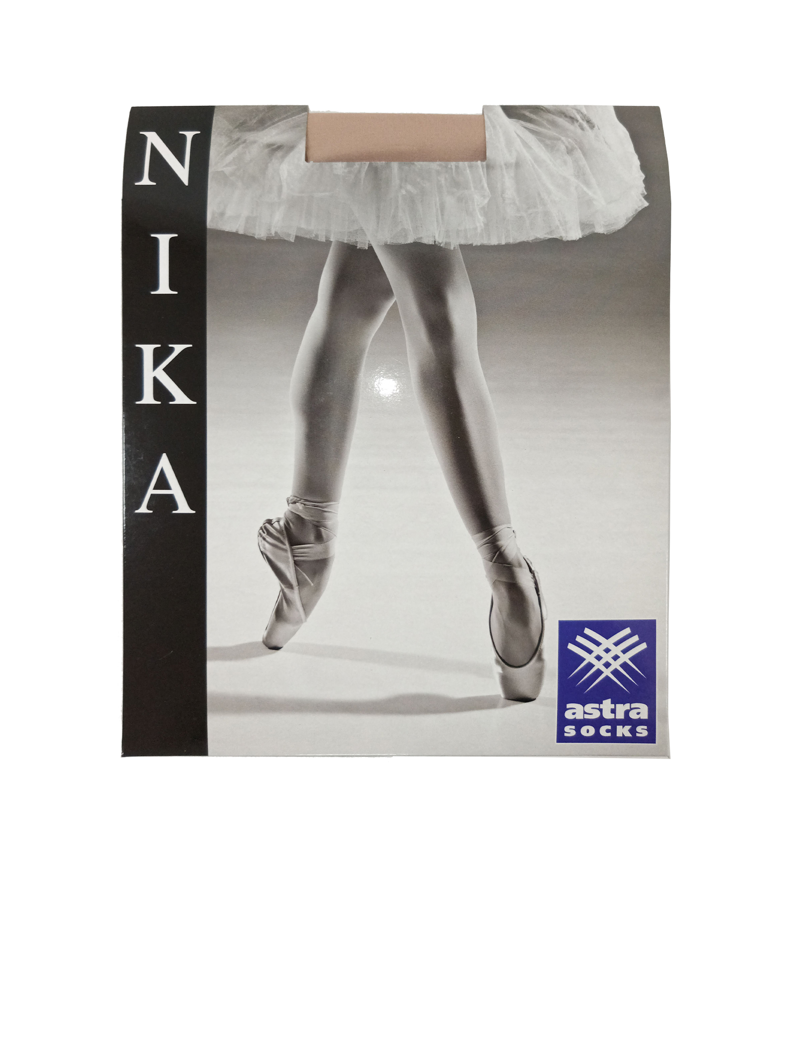 Колготки Nika с открытой стопой. Микрофибра 90 den 3D lycra, Сербия