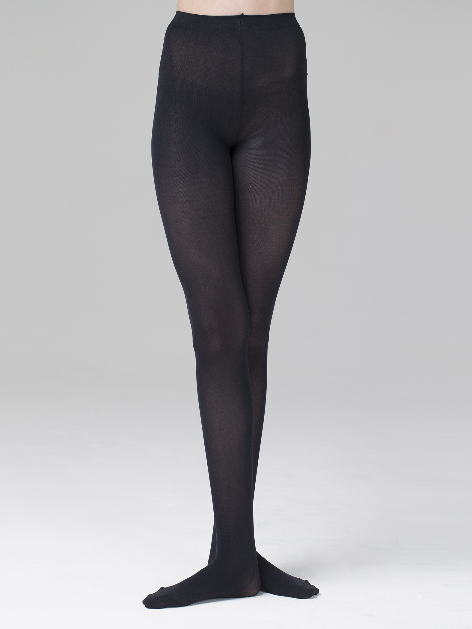 Колготки Nika с открытой стопой. Микрофибра 90 den 3D lycra, Сербия