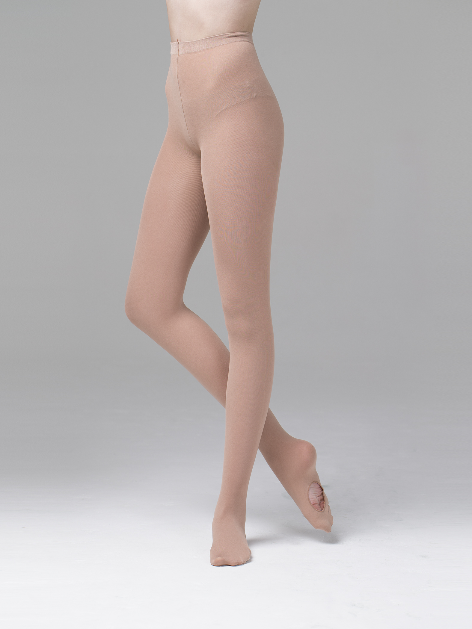 Колготки Nika с открытой стопой. Микрофибра 90 den 3D lycra, Сербия