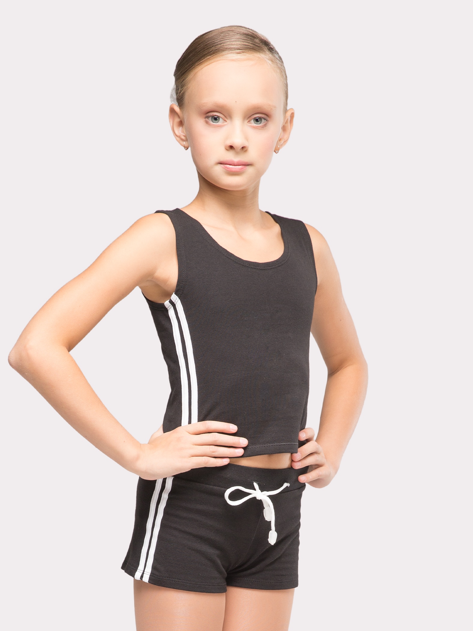 Майка спортивная с настрочным кантом