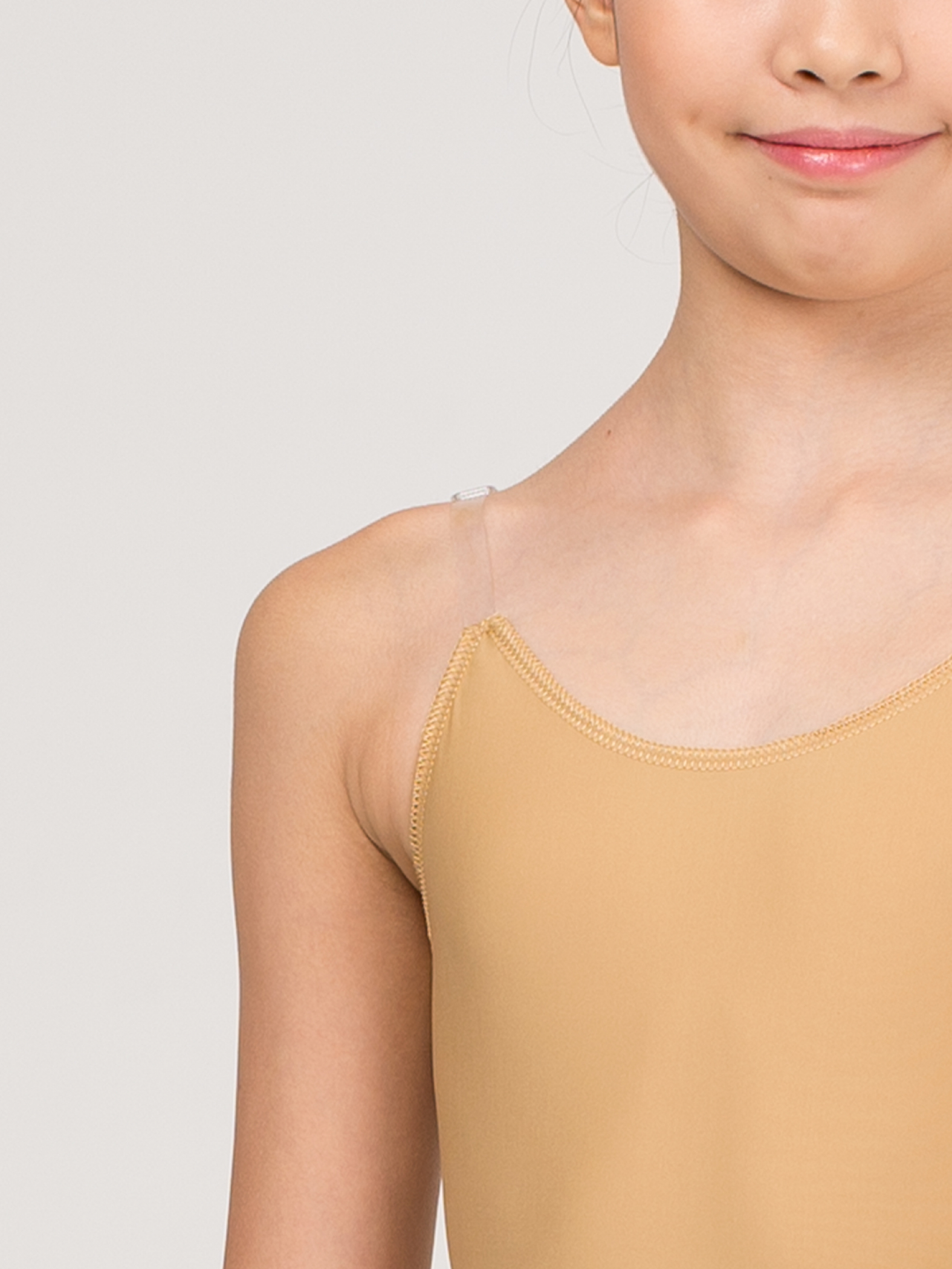 Подкупальник гимнастический на силиконовых бретелях (нейлон)