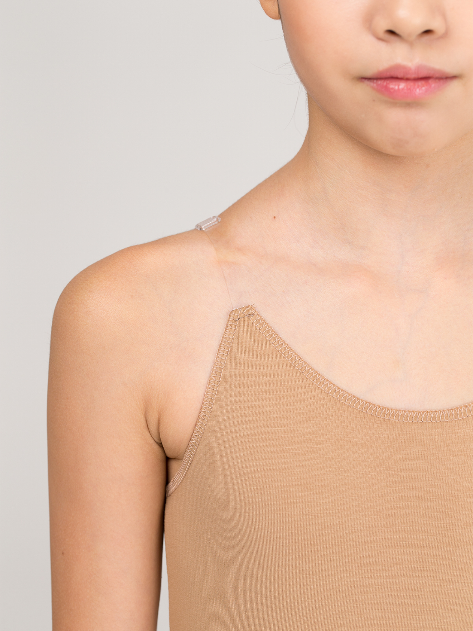 Подкупальник  гимнастический на силиконовых бретелях