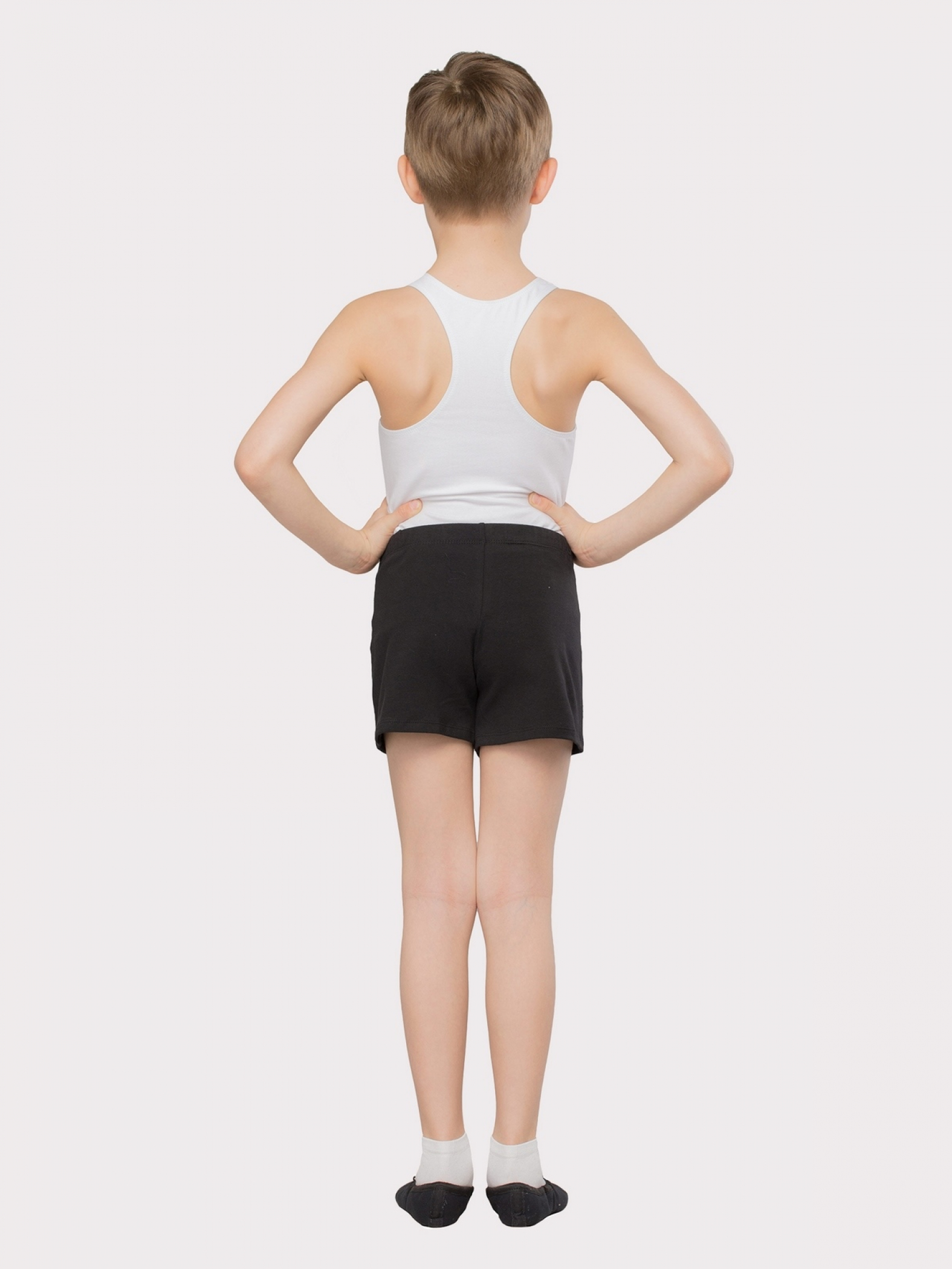 Шорты свободного кроя, пояс со шнурком