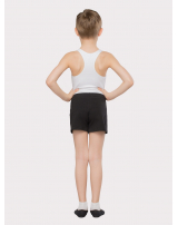 Шорты свободного кроя, пояс со шнурком