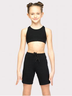 Шорты удлиненные свободного кроя