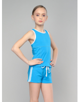 Шорты с настрочным кантом