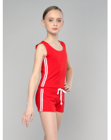 Шорты с настрочным кантом