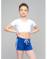 Шорты с настрочным кантом