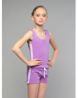 Шорты с настрочным кантом