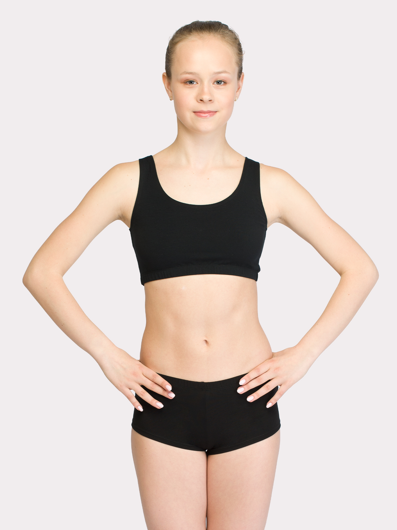 Спортивные трусы-шорты короткие для девочек