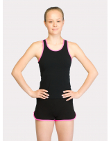 Шорты широкие для девочек с кантом