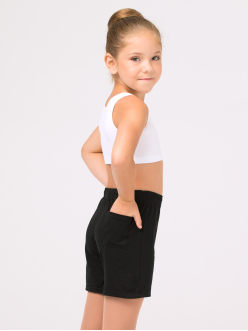 Шорты детские хлопковые с карманом