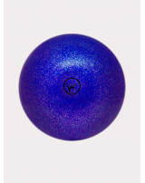 Мяч для художественной гимнастики, с блеском (глиттером) Go Do, (Россия). Диаметр 15 см.