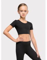 Топик-короткий рукав на резинке