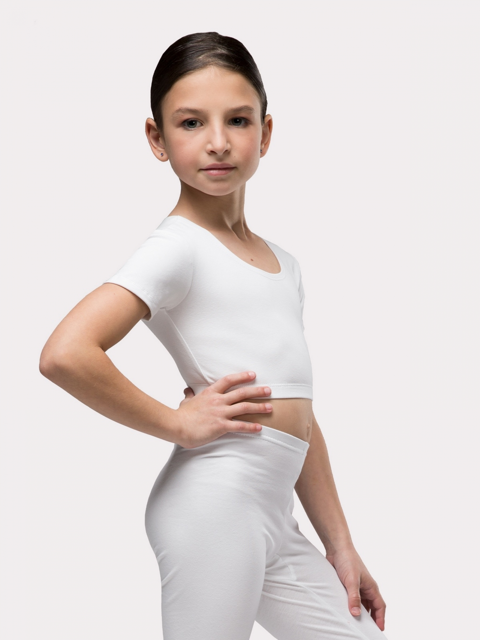 Топик-короткий рукав на резинке