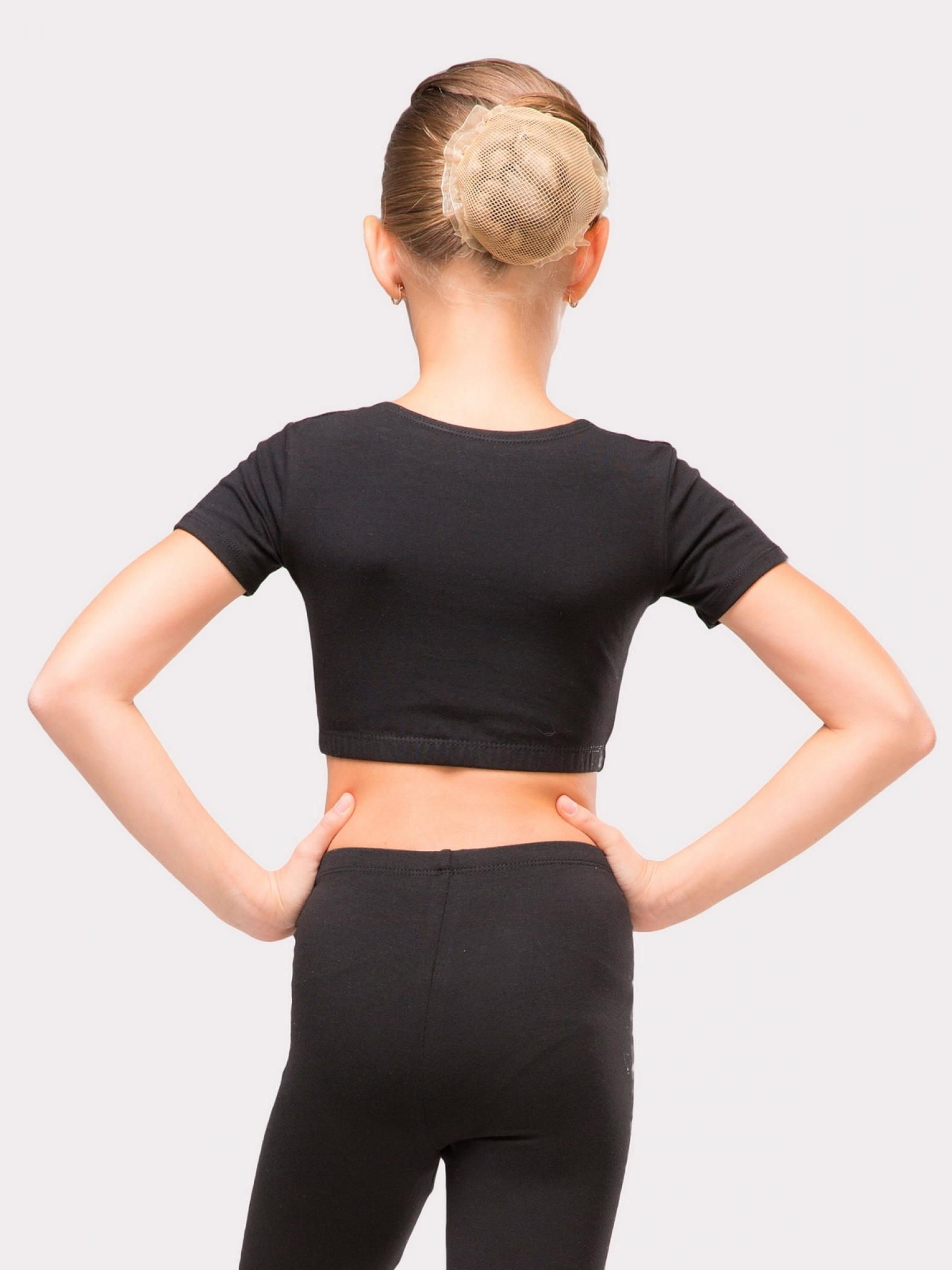 Топик-короткий рукав на резинке