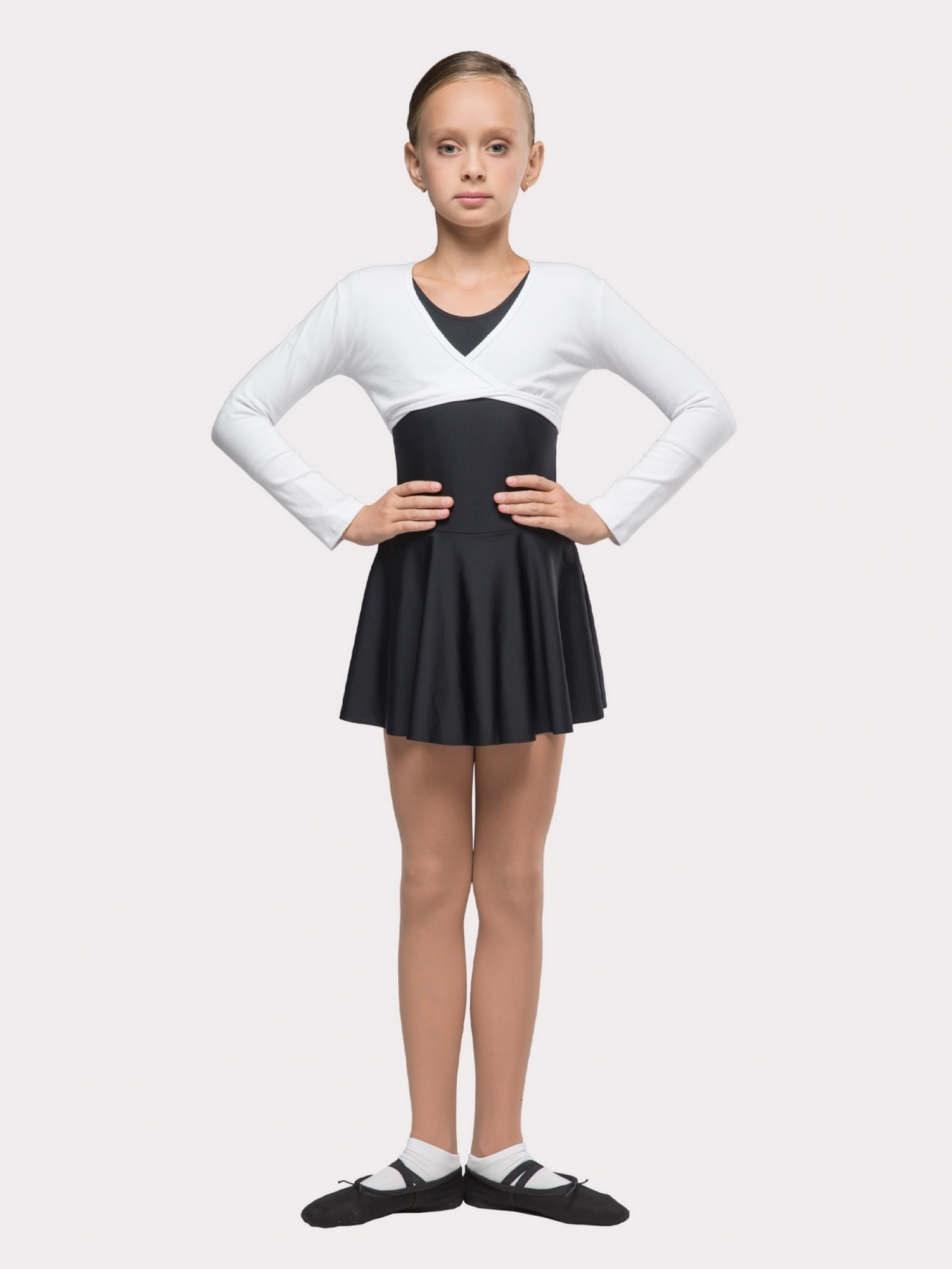 Топ с длинным рукавом 