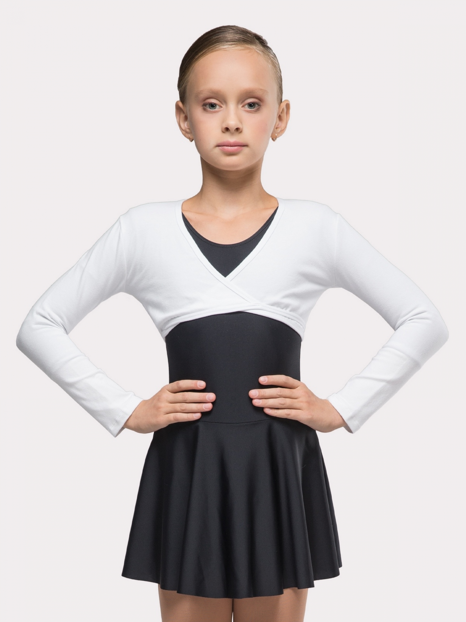 Топ с длинным рукавом 