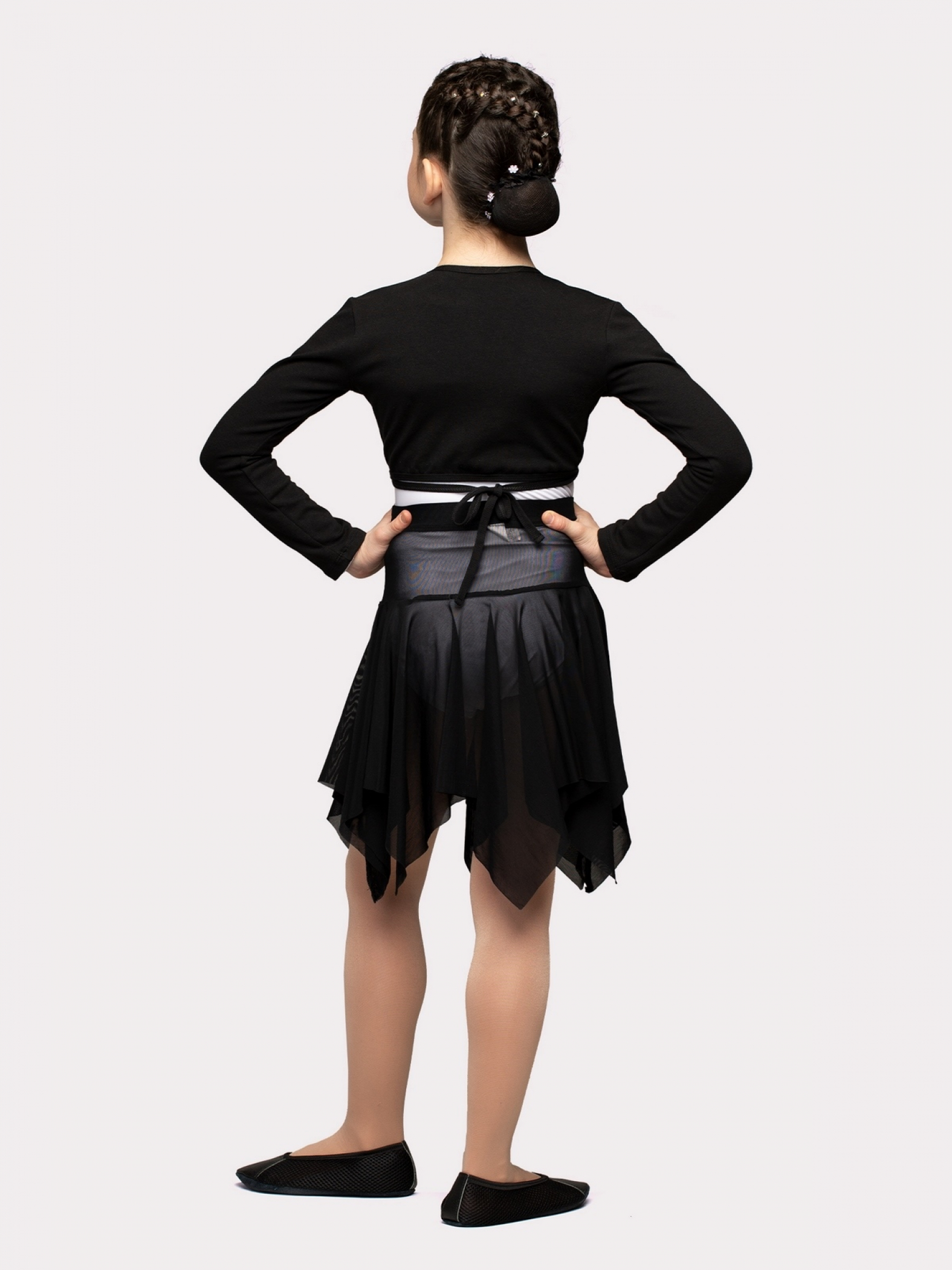 Топ с длинным рукавом 