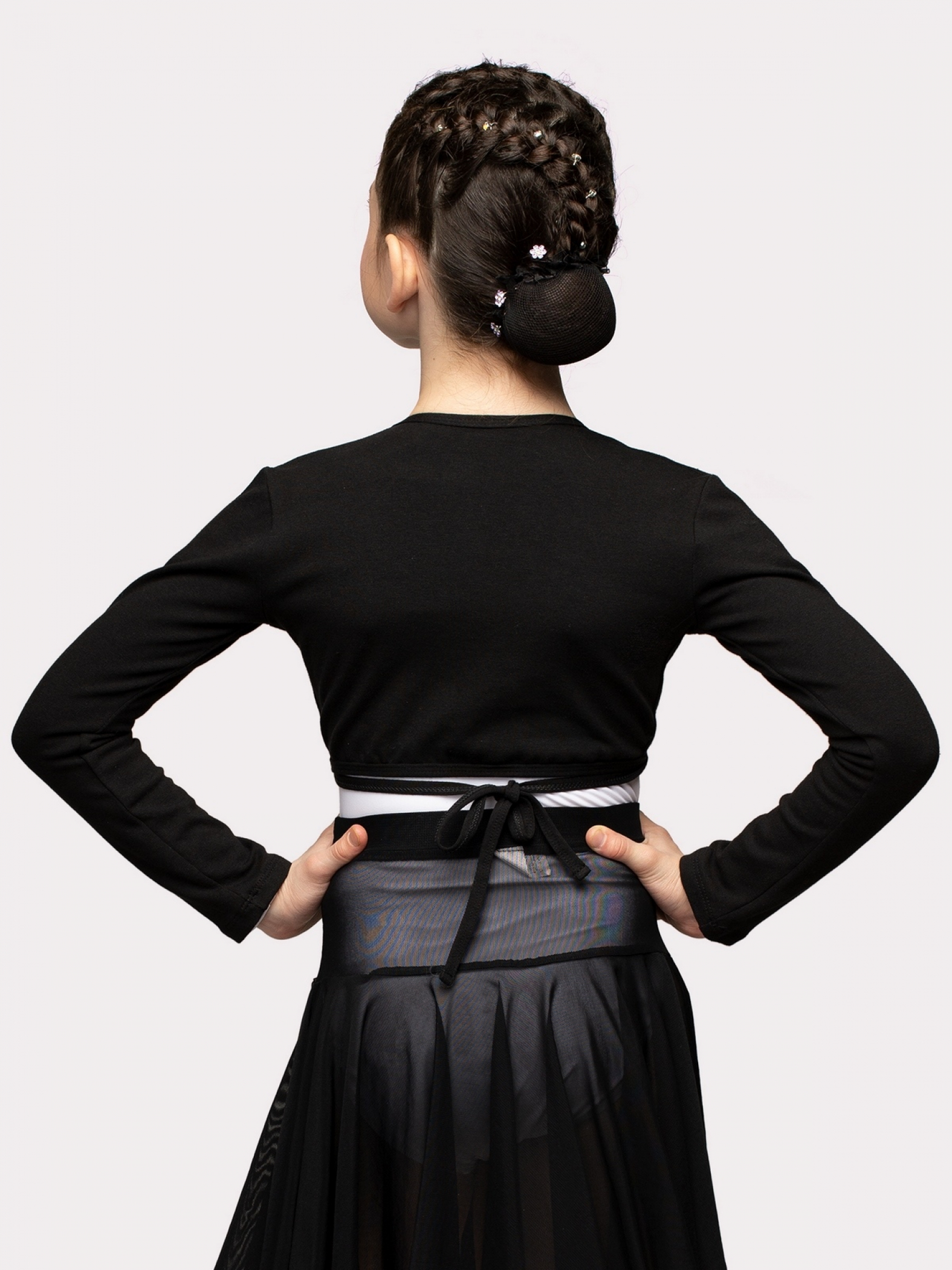 Топ с длинным рукавом 