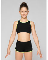 Топик на резинке с кантом, спина-борцовка