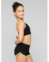 Топик на резинке с кантом, спина-борцовка