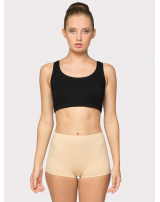 Трусы-шорты женские с высокой посадкой. Для спорта и повседневного пользования.