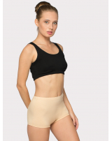 Трусы-шорты женские с высокой посадкой. Для спорта и повседневного пользования.