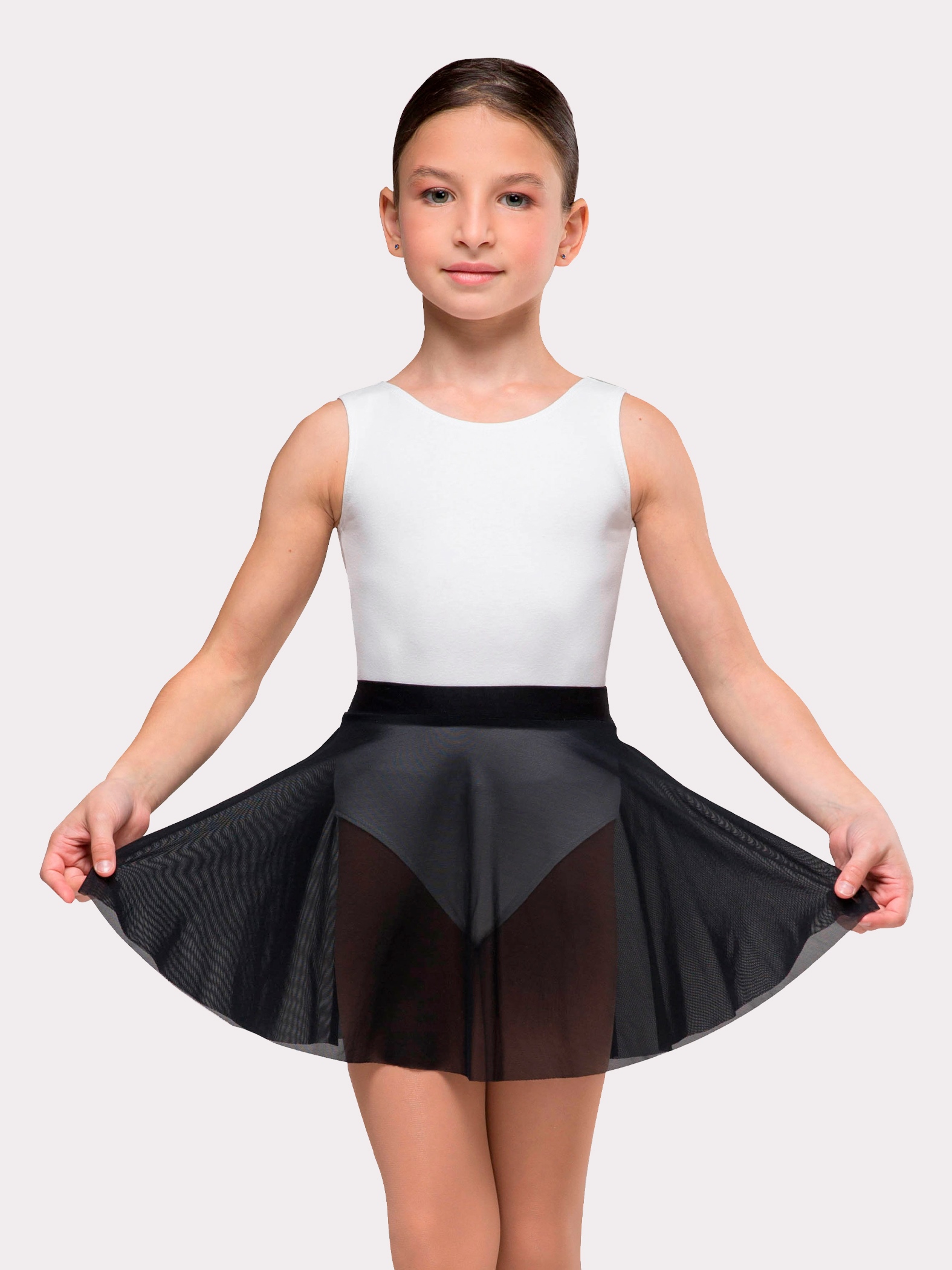 Юбка-сетка на резинке