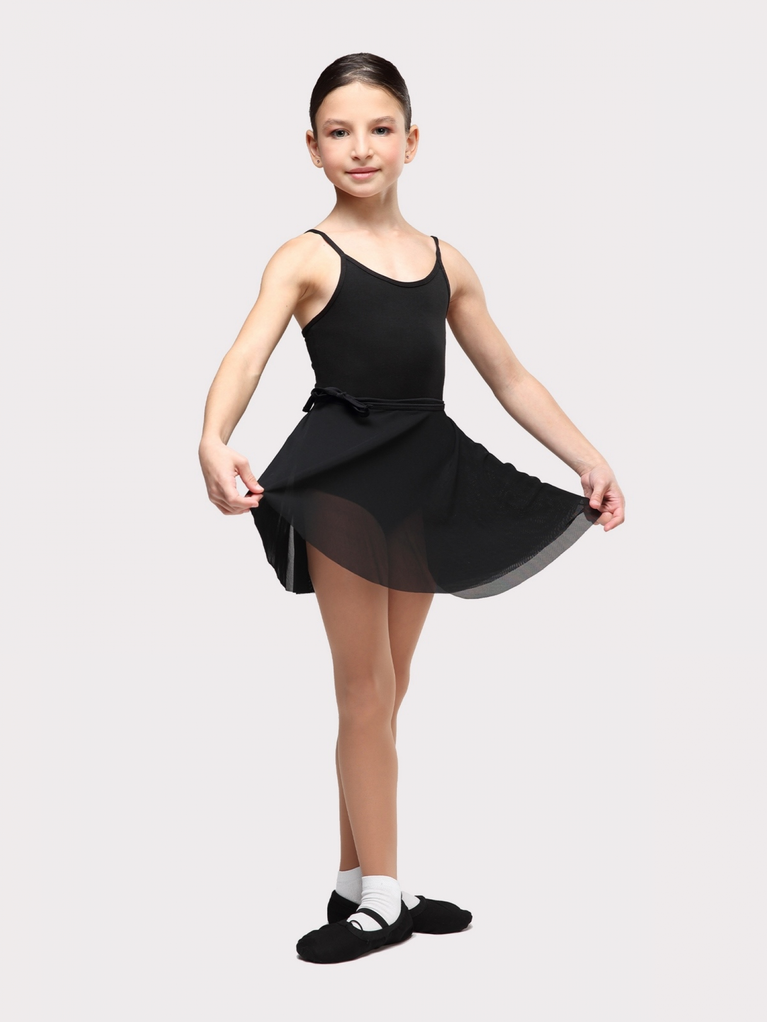 Юбка-сетка на завязках