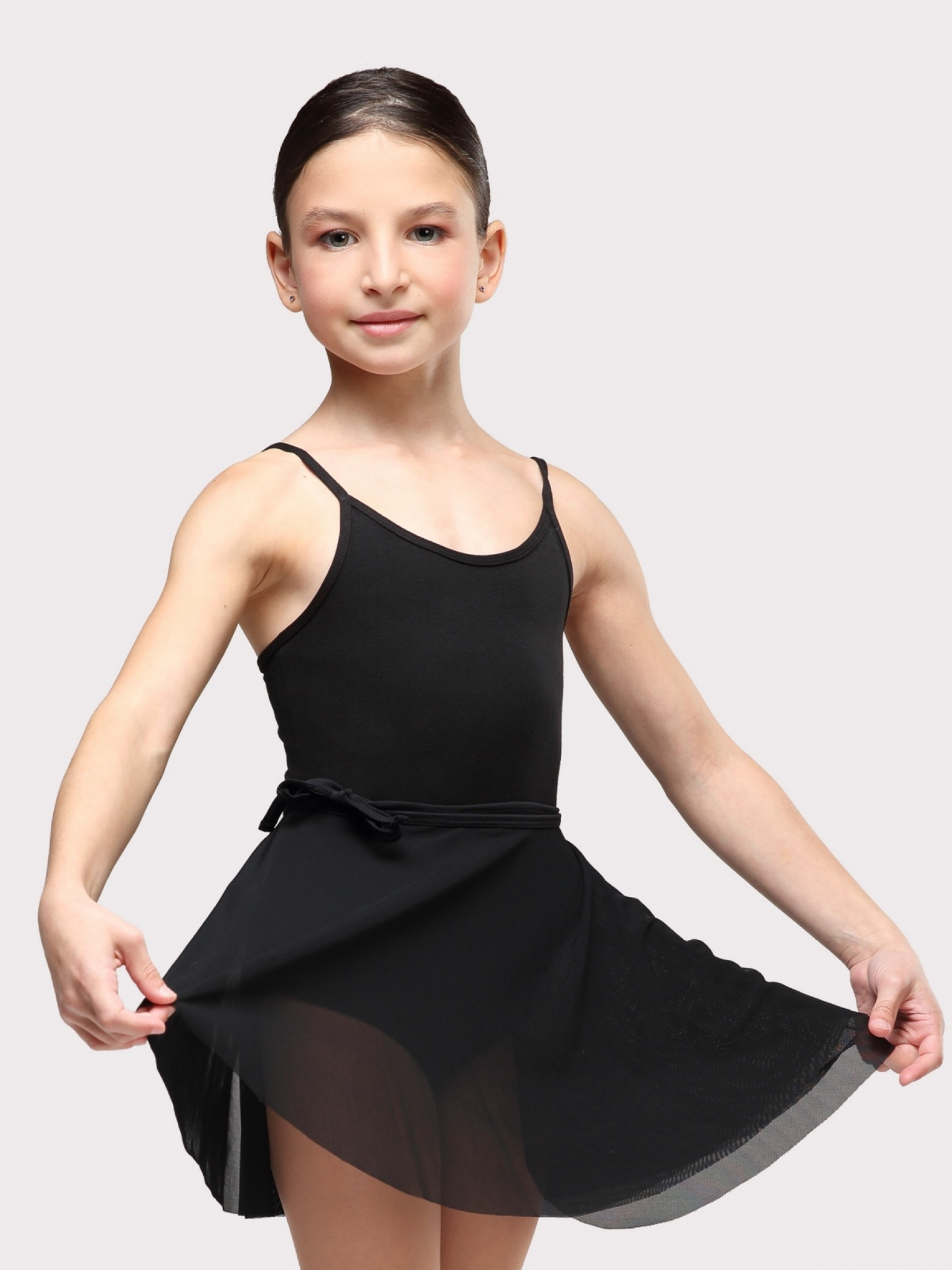 Юбка-сетка на завязках