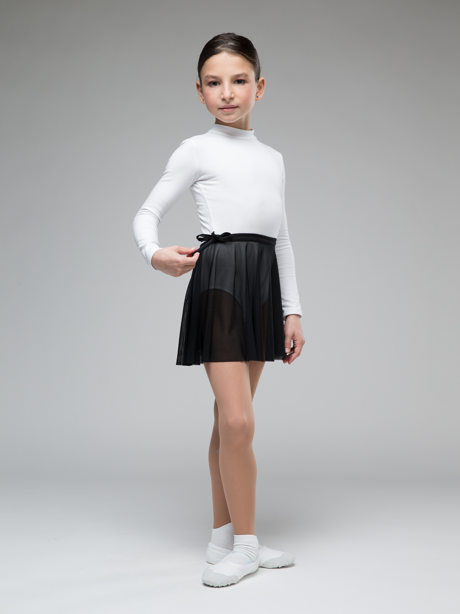 Юбка-сетка на завязках