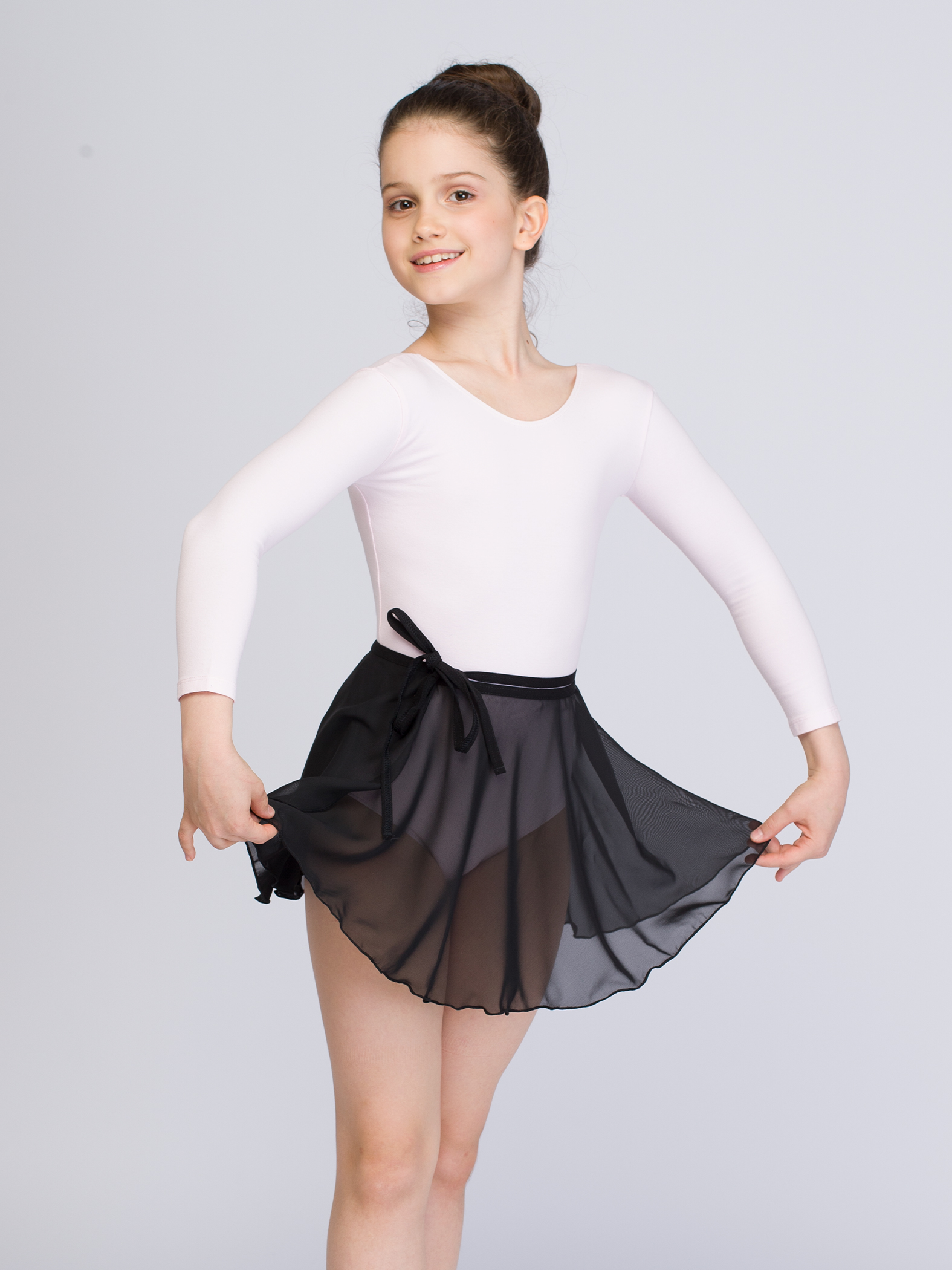 Юбка на завязках, шифон