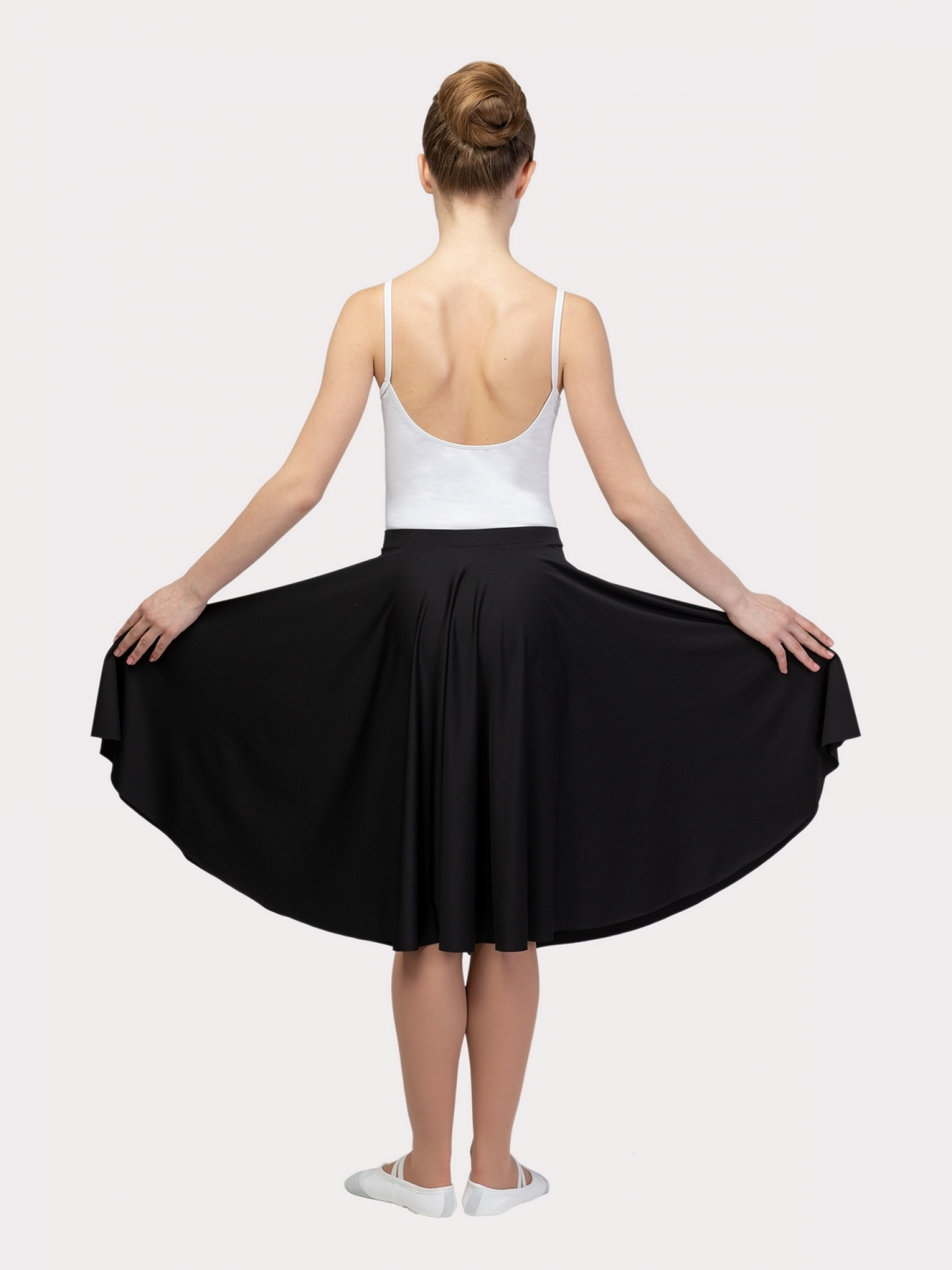 Юбка-солнце бесшовная на резинке, масло