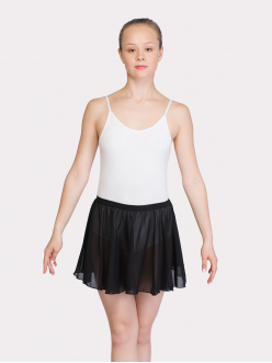 Юбка-солнце 32 см, бесшовная, шифон 