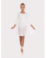 Юбка-солнце 49 см,  бесшовная, шифон