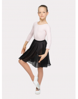 Юбка-солнце 49 см,  бесшовная, шифон