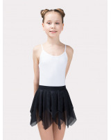 Юбка-лепесток двухслойная из сетки