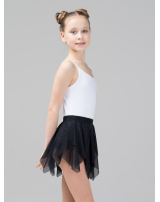 Юбка-лепесток двухслойная из сетки