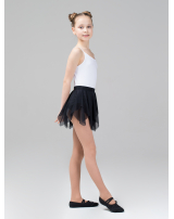 Юбка-лепесток двухслойная из сетки