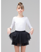 Юбка-солнце двухслойная