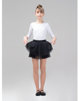 Юбка-солнце двухслойная